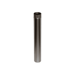 Mini Poêle à Bois <br>Tuyau de Fumée Double Paroi Inox 3" <br>24" de long