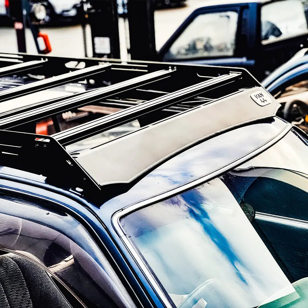 2nd Gen Toyota 4Runner with a Roof Rack top view