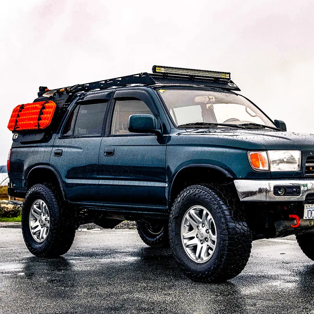 Toyota 4runner 3rd Gen with roof rack and overland gear