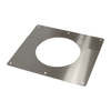 5 inches Stainless Ceiling Trim Plate for tiny wood stove exit