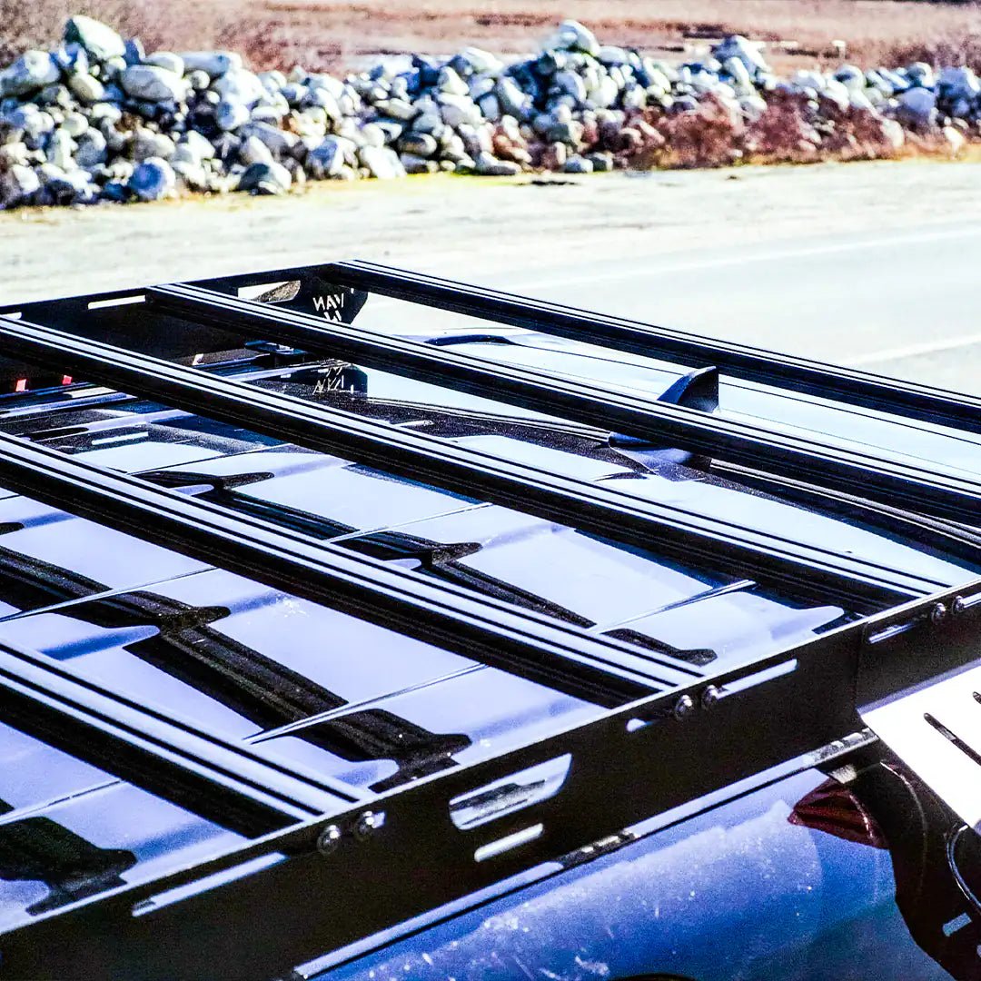 Top view of the 8 crossbars