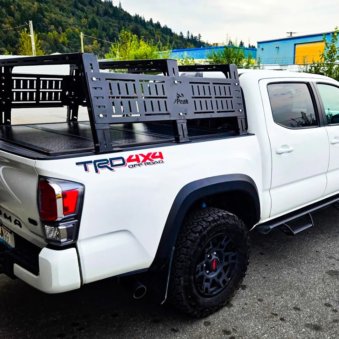View on a Toyota Tacoma