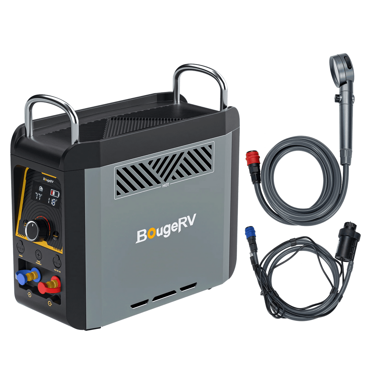 Portable Water Heater for Camping Shower BougeRV