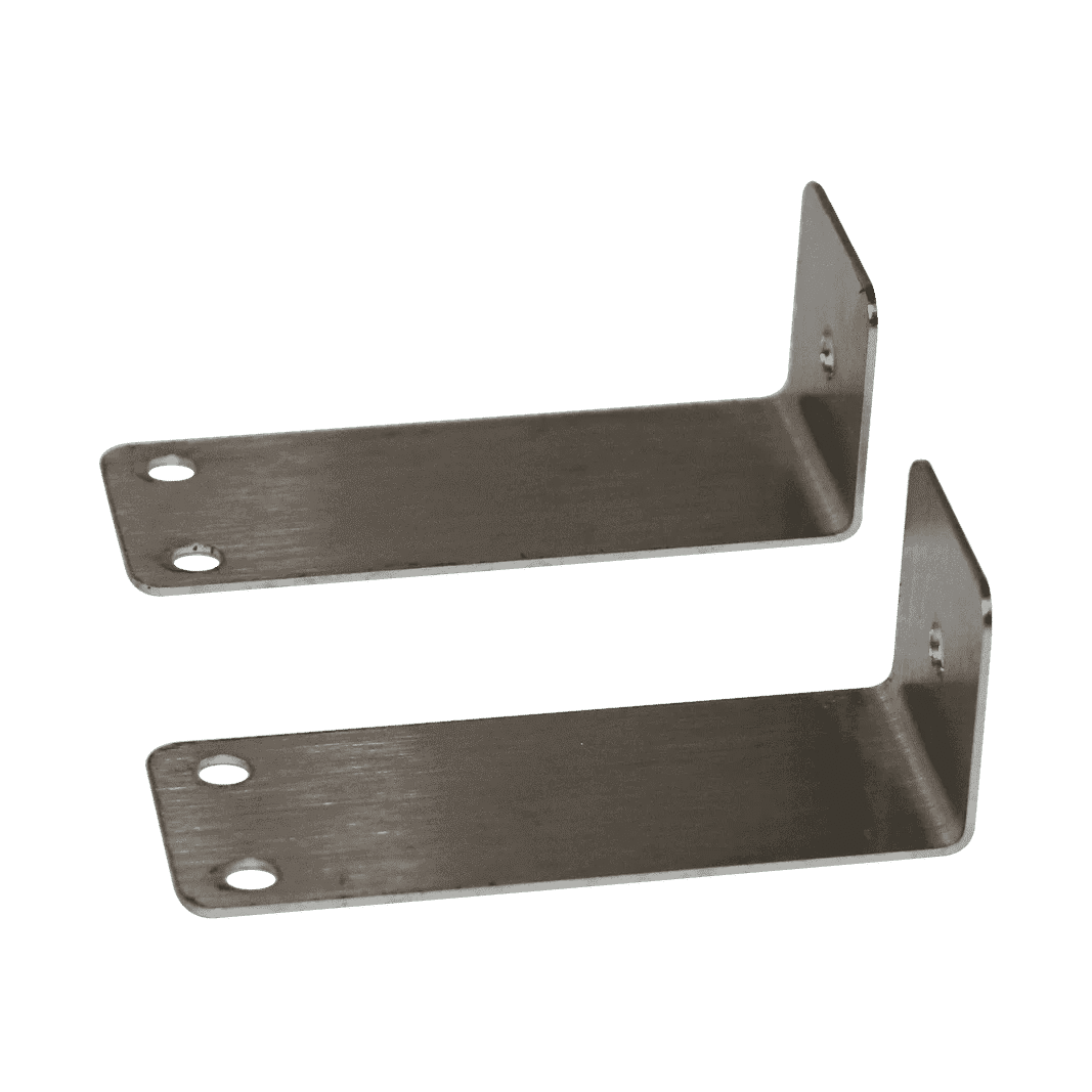 2x Support Brackets Set for mini wood stove