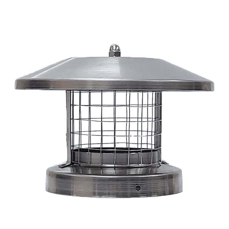 Stainless Steel Cap for Wood Burner