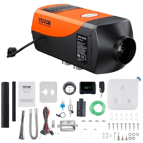 Diesel Heater for Van with accessories