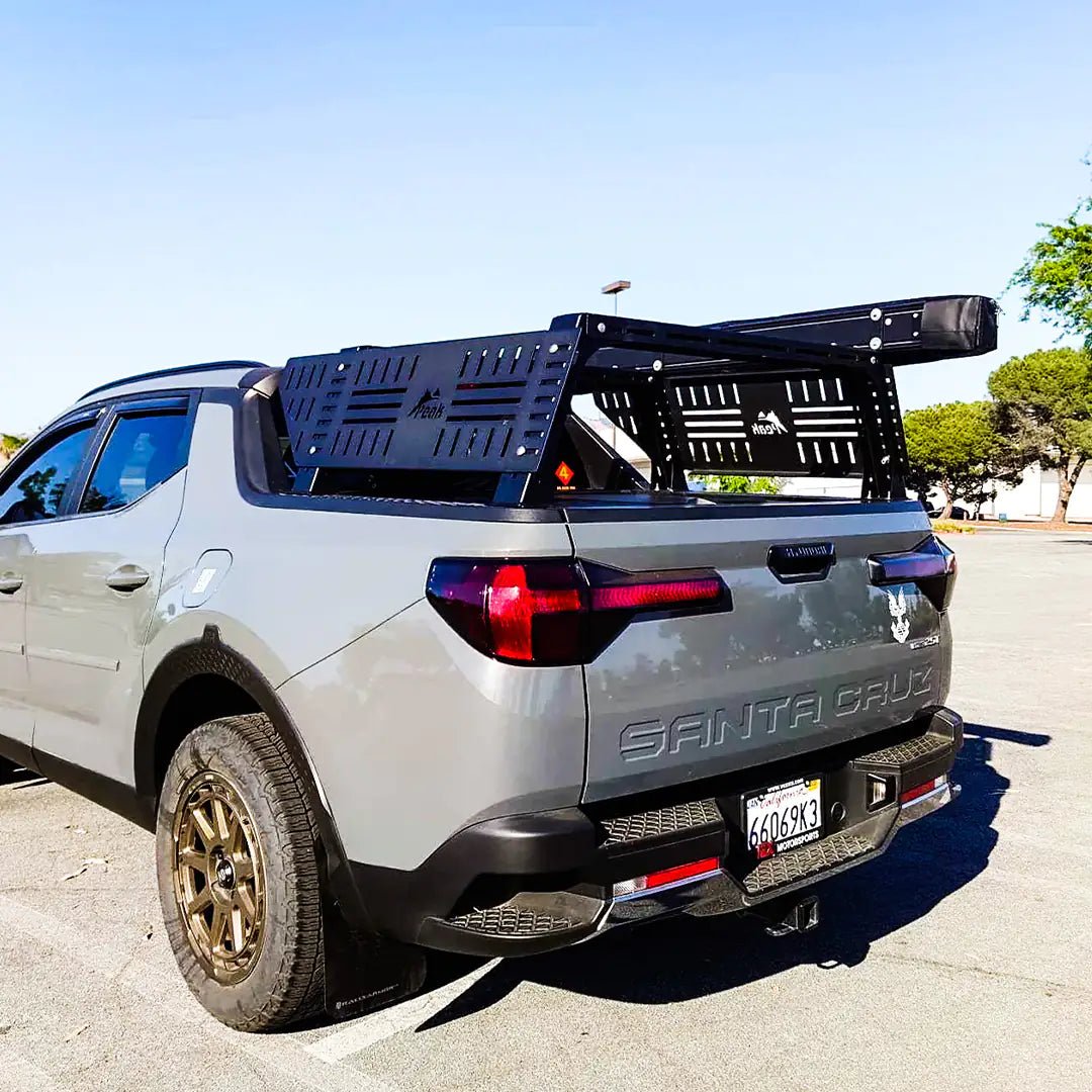 Rear view of the brand new vehicle