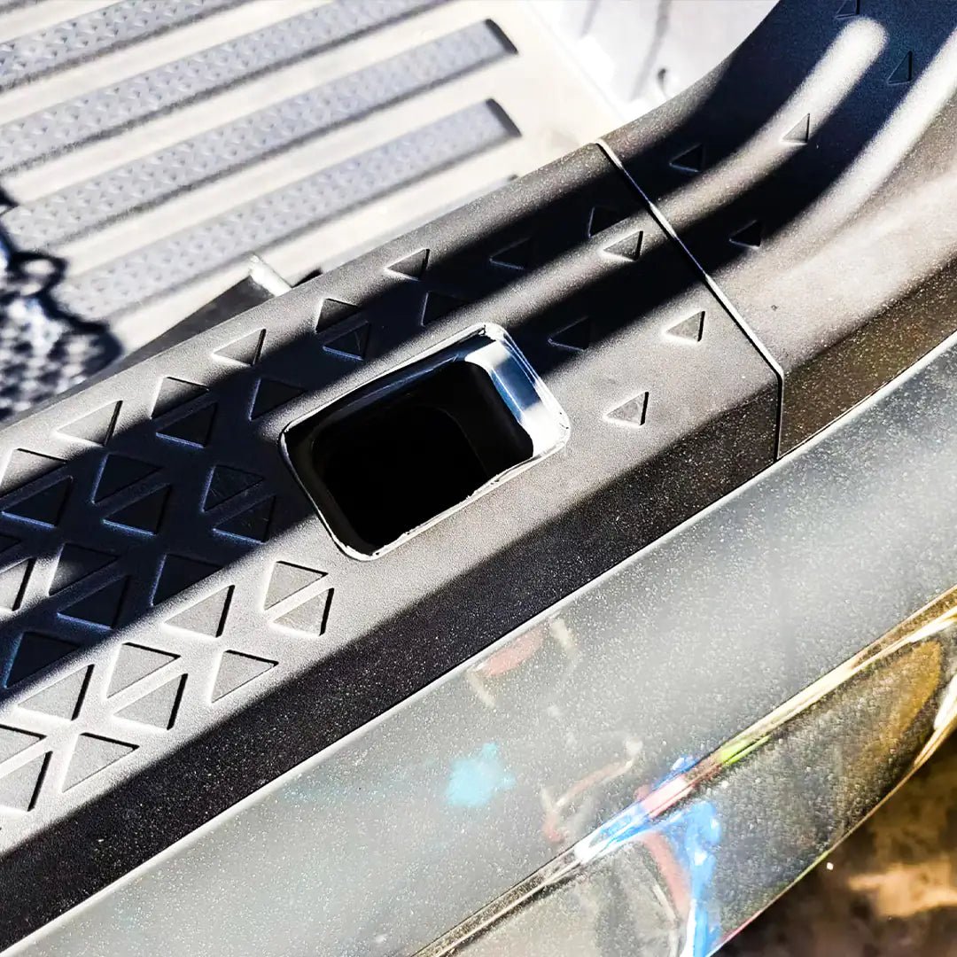 Detailed view of the hole for standard mount