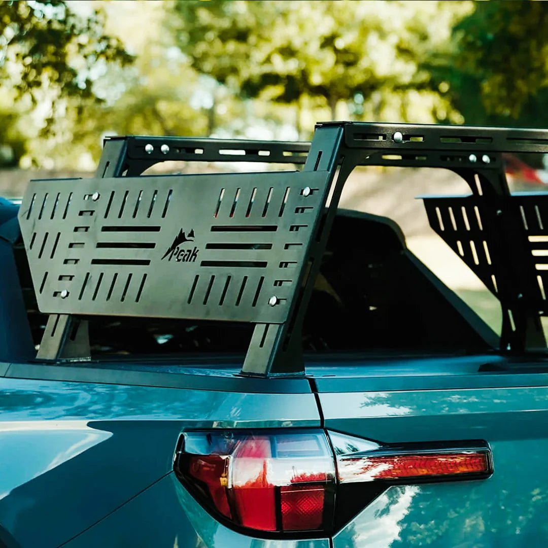 Rear View of the Santa Cruz Bed Rack