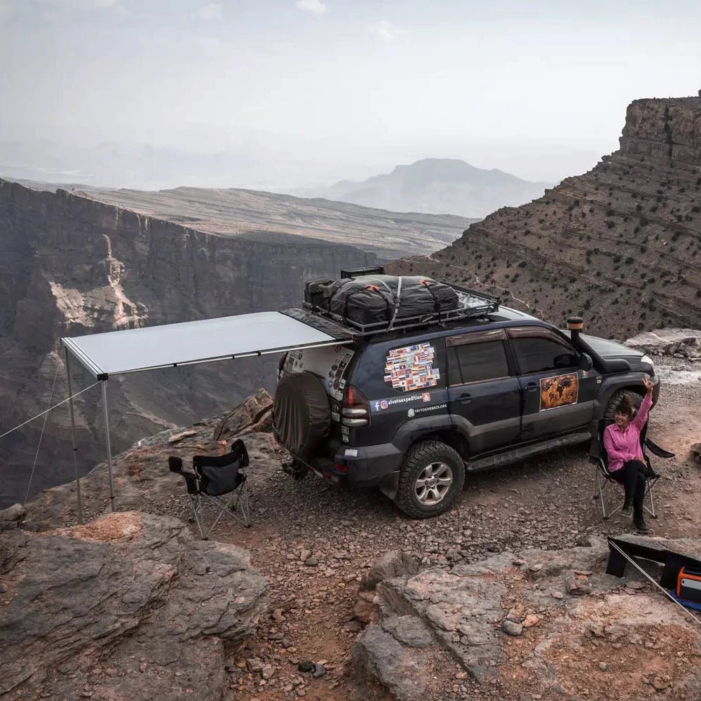 Rear Awning for rooftop tent or overlanding