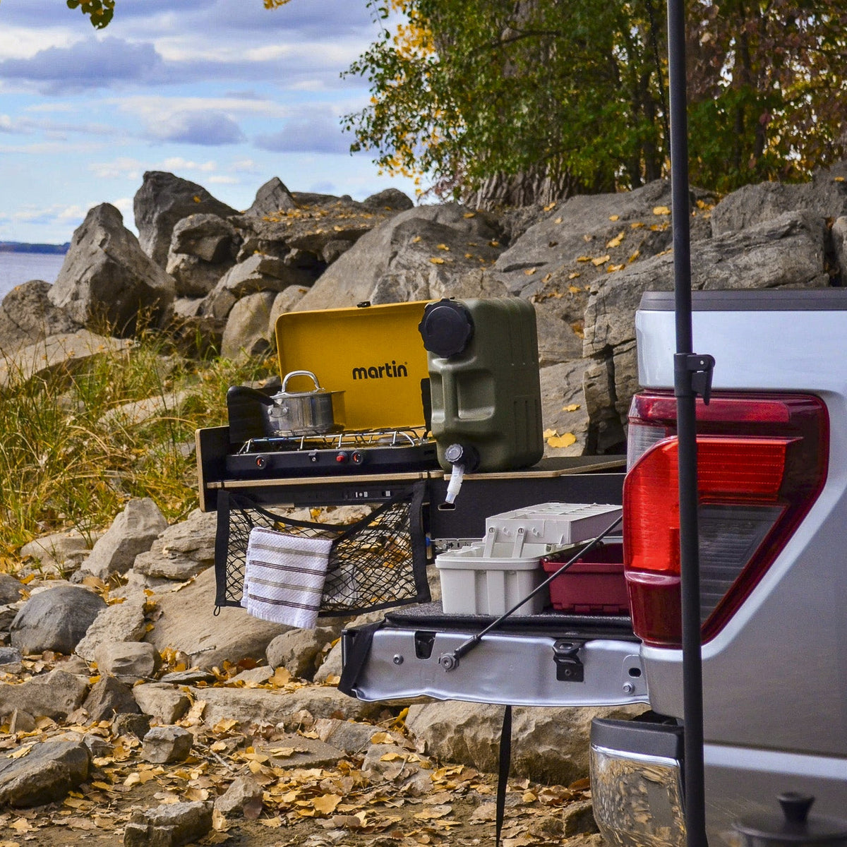 Cuisine de camping pour camion