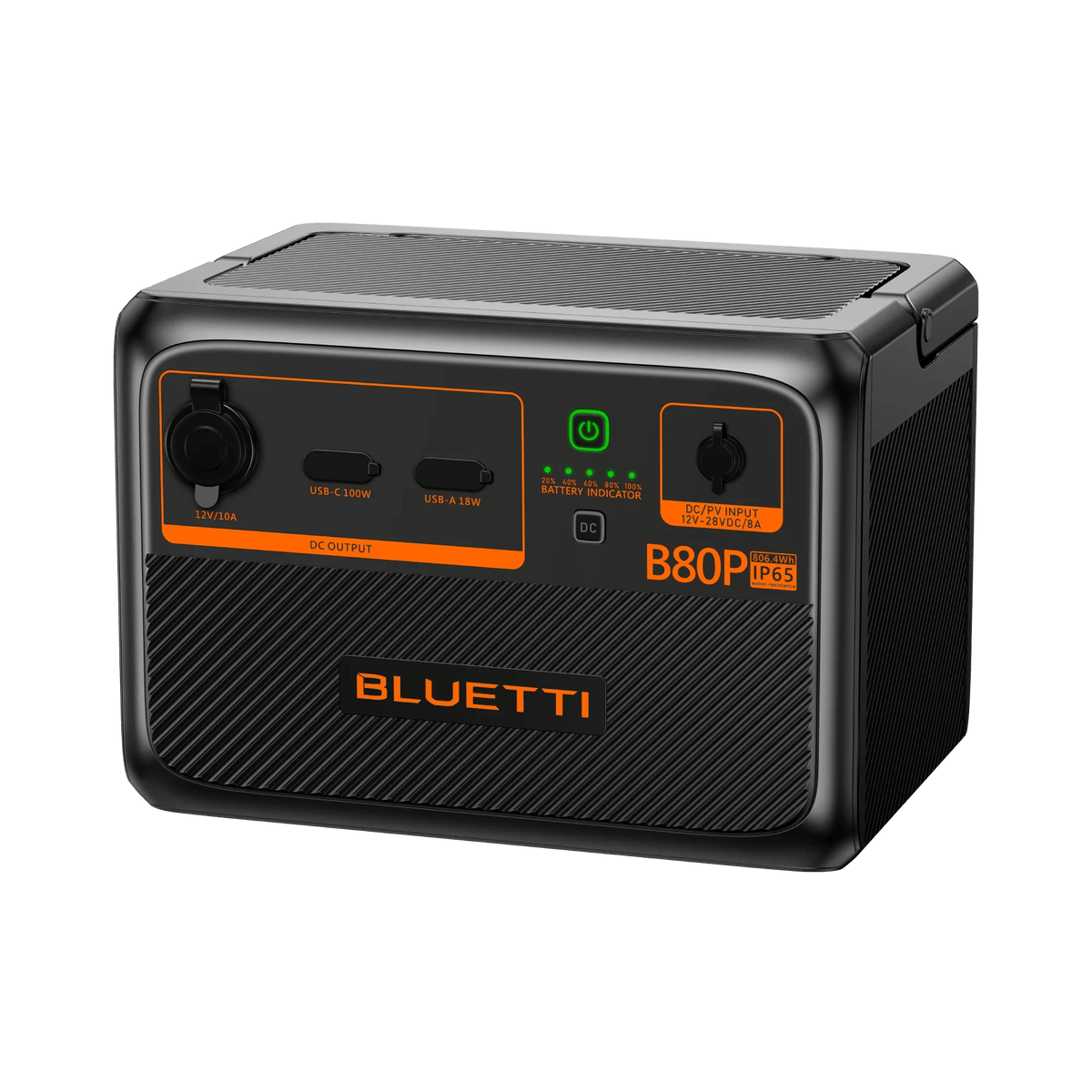 Only DC plug on this portable lithium battery supply