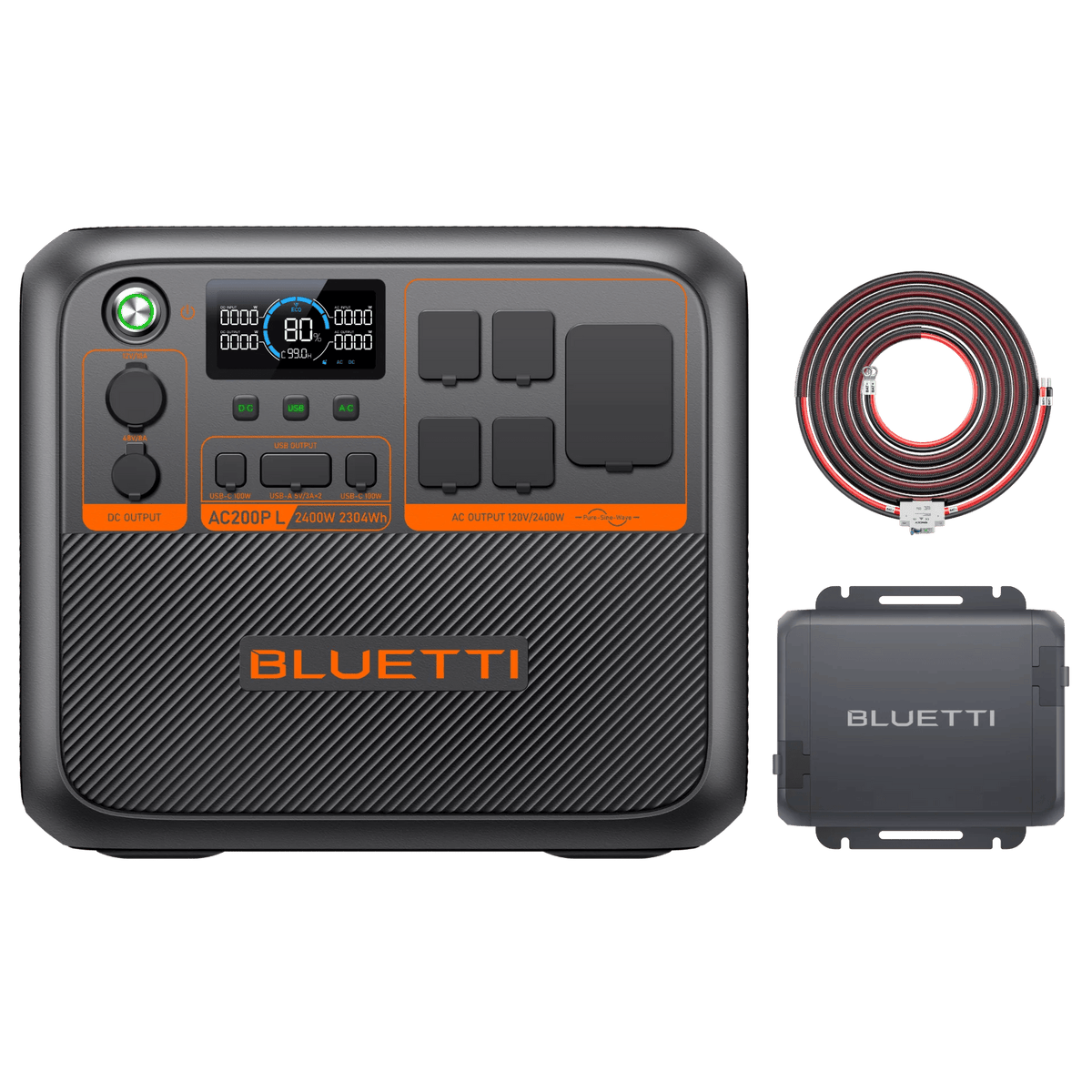 View with DC Charger, for DC DC charging in Car or camper