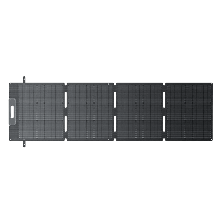 Front view of the Portable solar panel for roof top tent