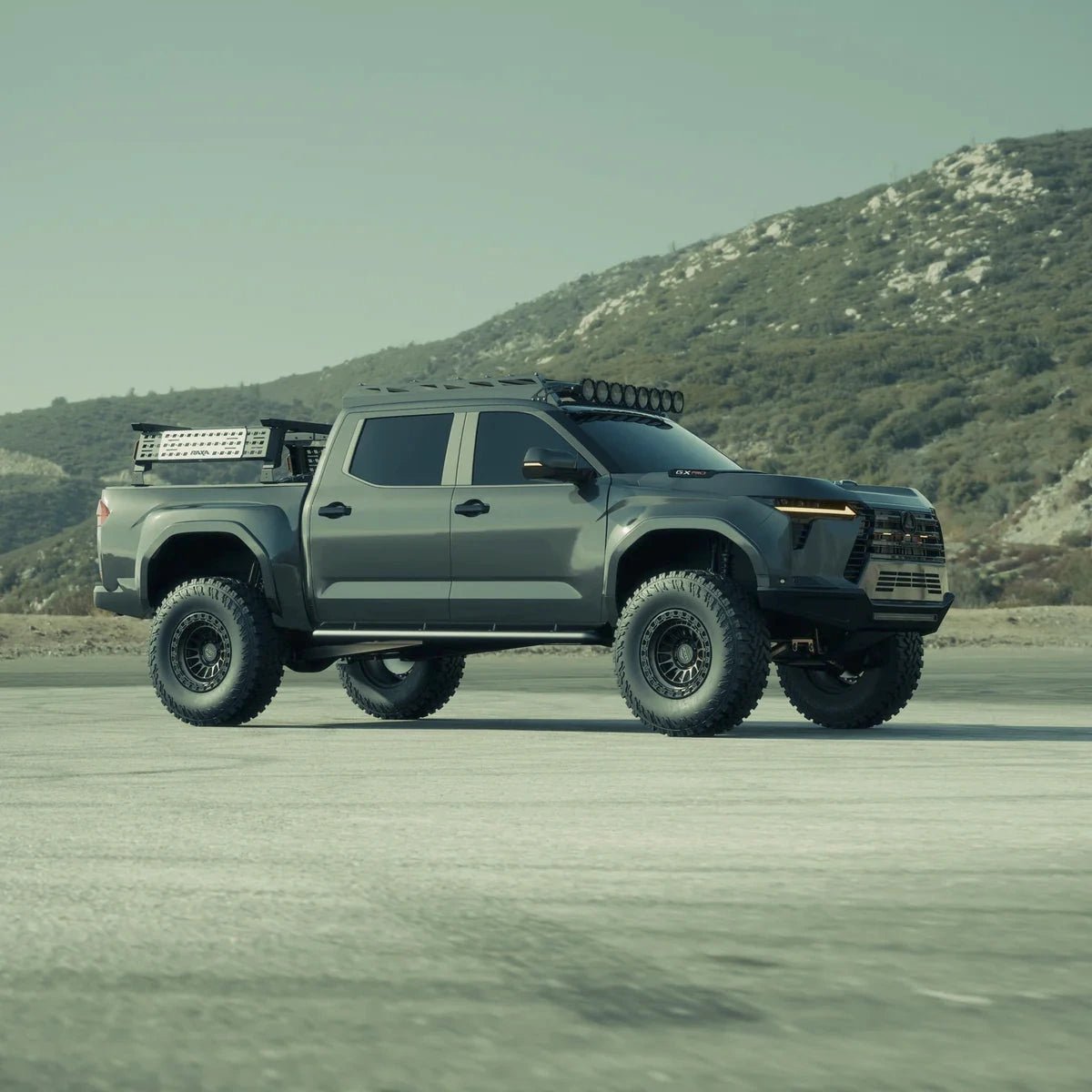 Large view of the RAXA R3 Pick up bed rack