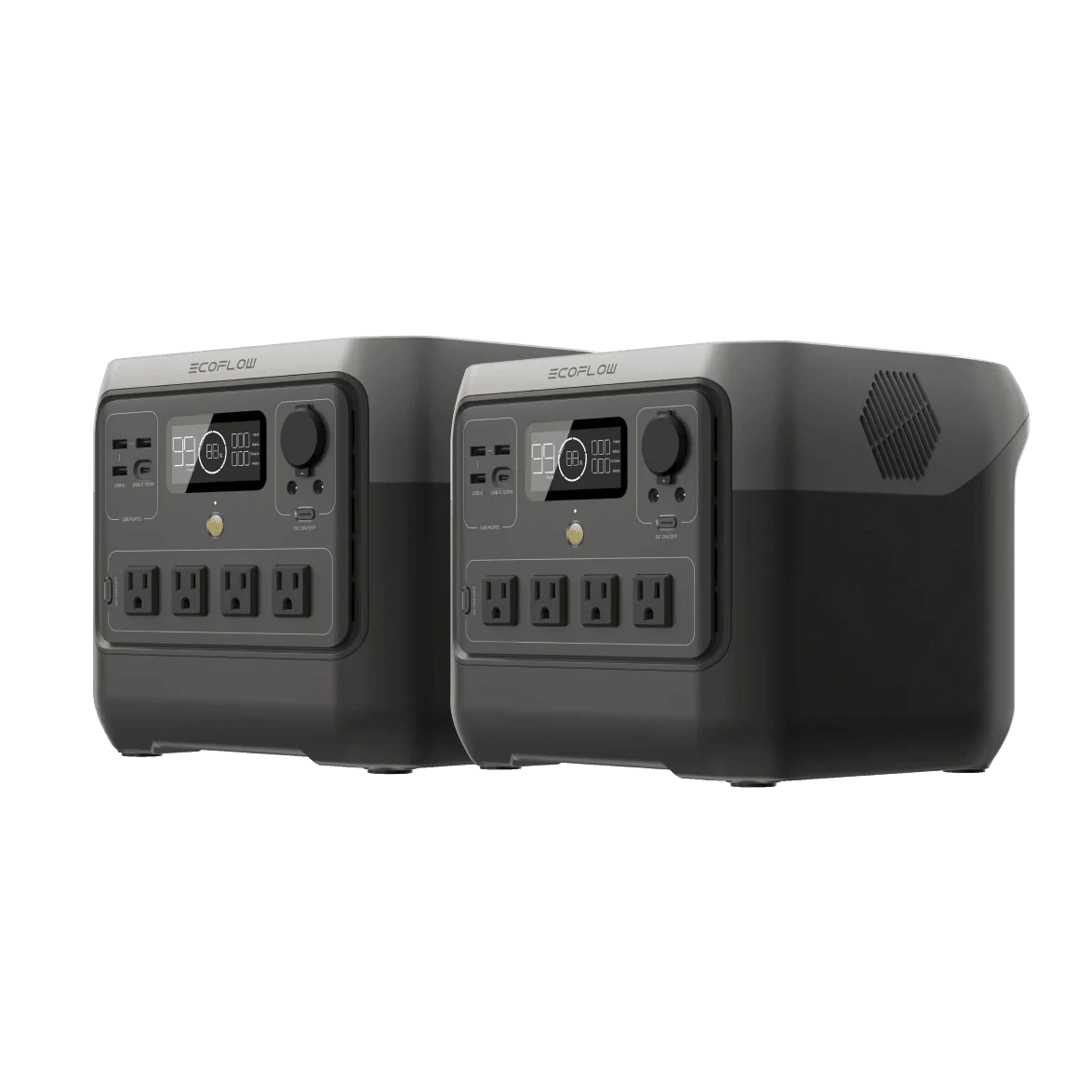 Set of 2 River 2 Pro Ecoflow battery pack