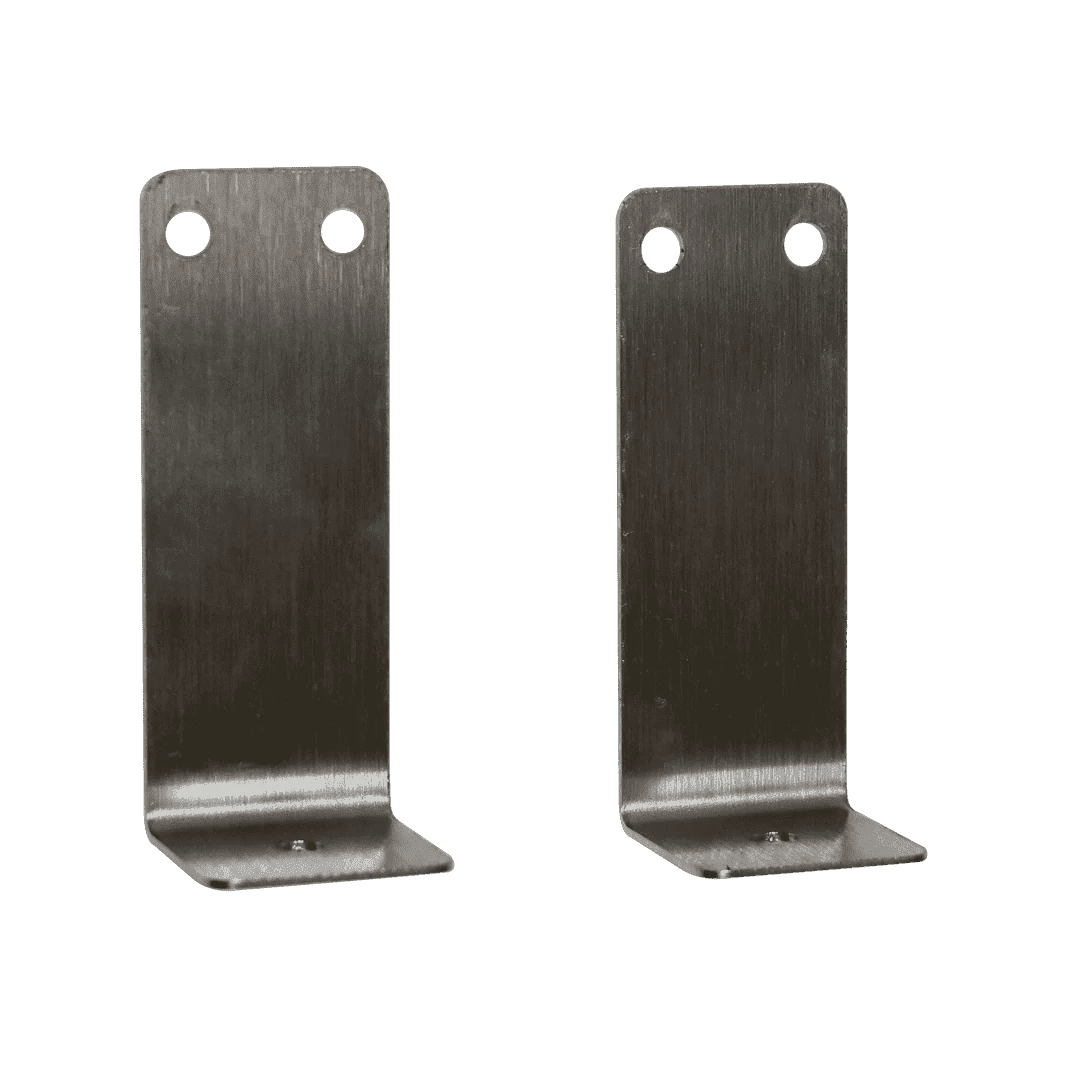 2x Chimney Support Brackets Set for tiny wood burning stove