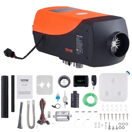 DIY kit for RV of a 8KW Diesel Heater to install yourself