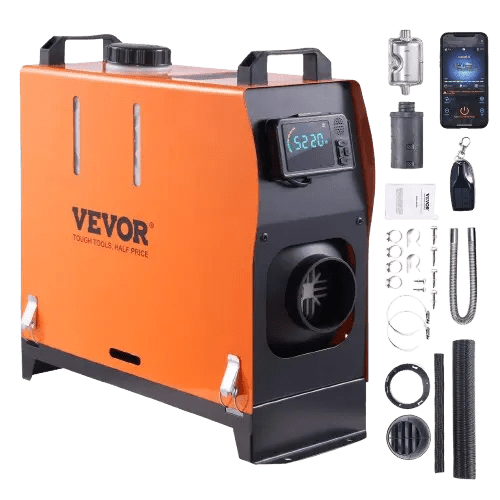 All in One Diesel heater with Accessories