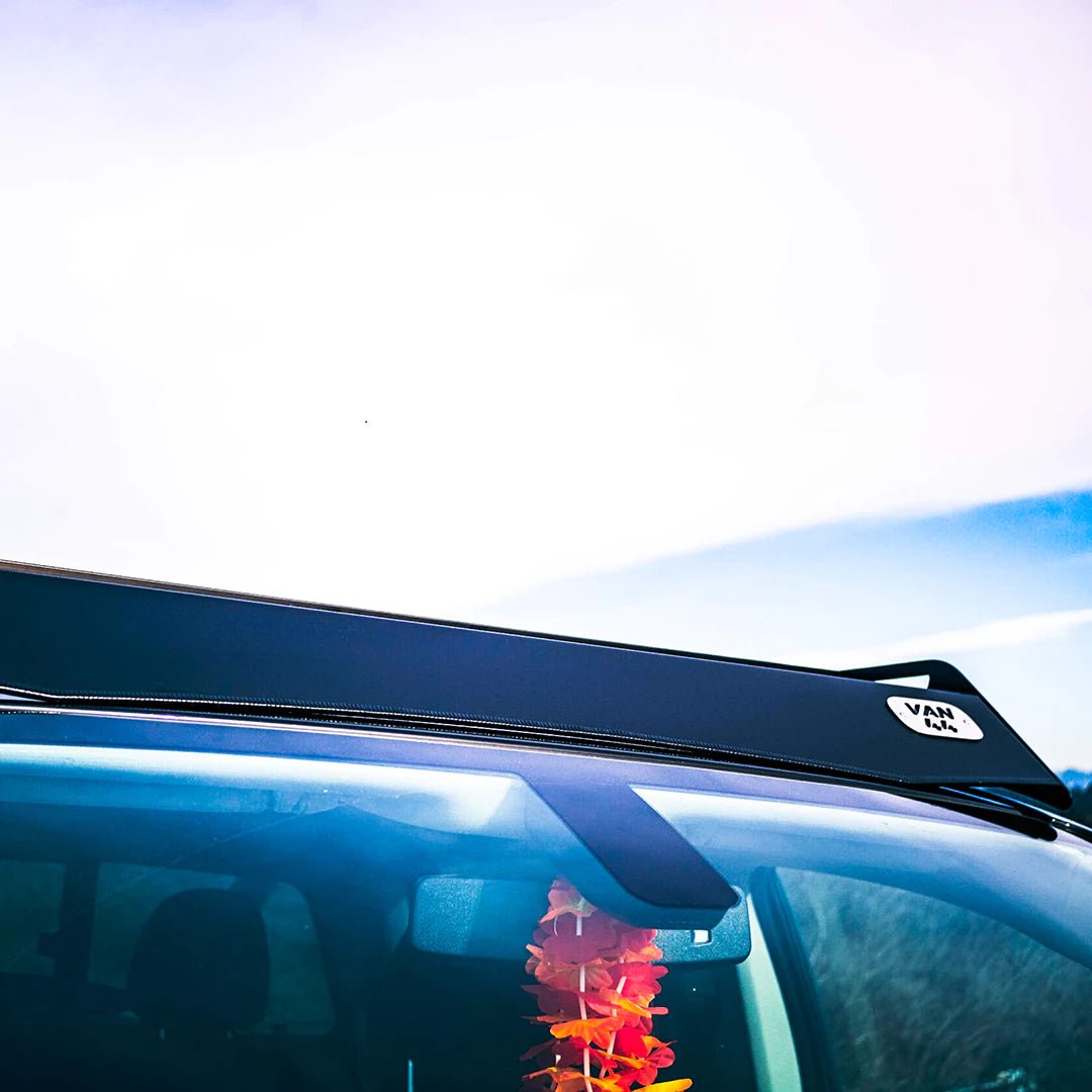 Front view of the VAN44 roof rack 