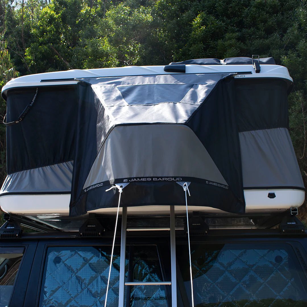 Large view of the tunnel for rooftop tent