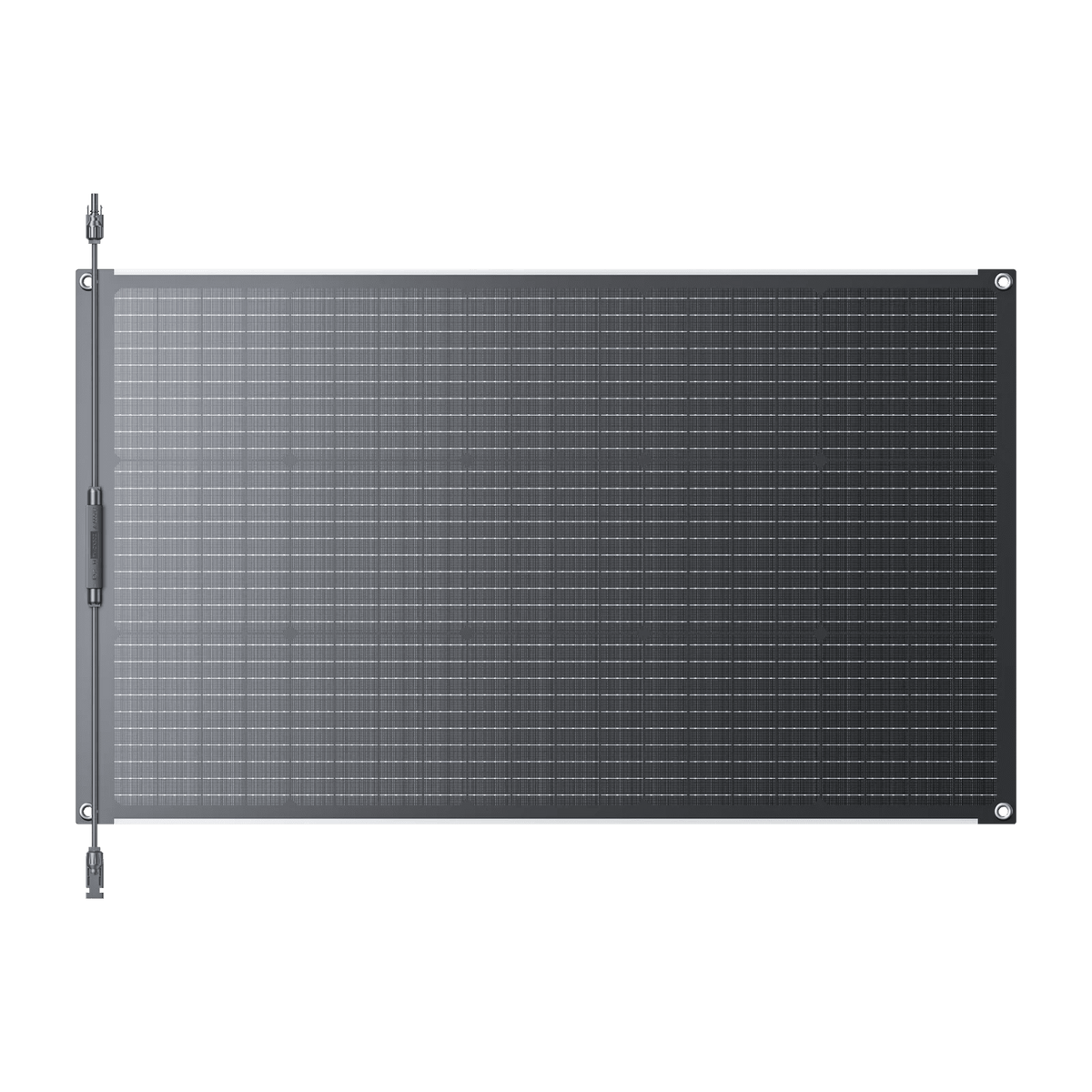 Top view of the 100W flexible solar panel