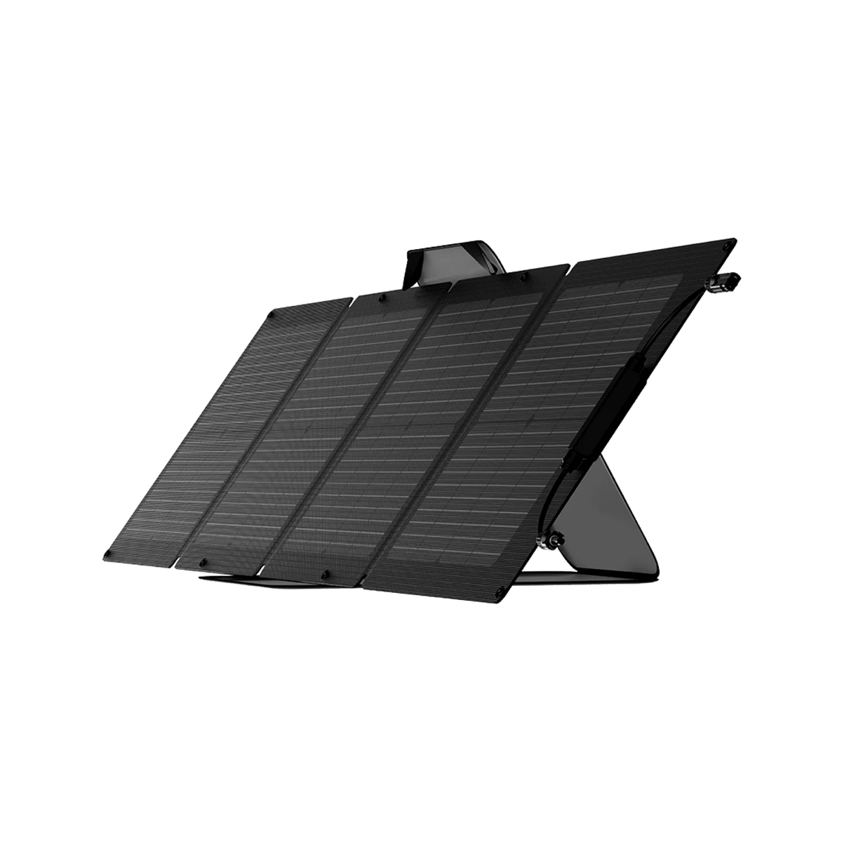 Side view of the foldable 110W Solar Panel