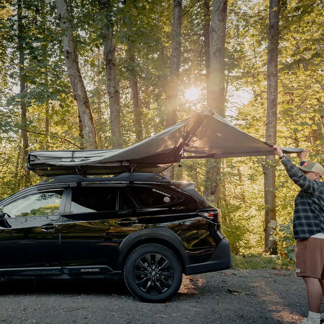 opening the awning