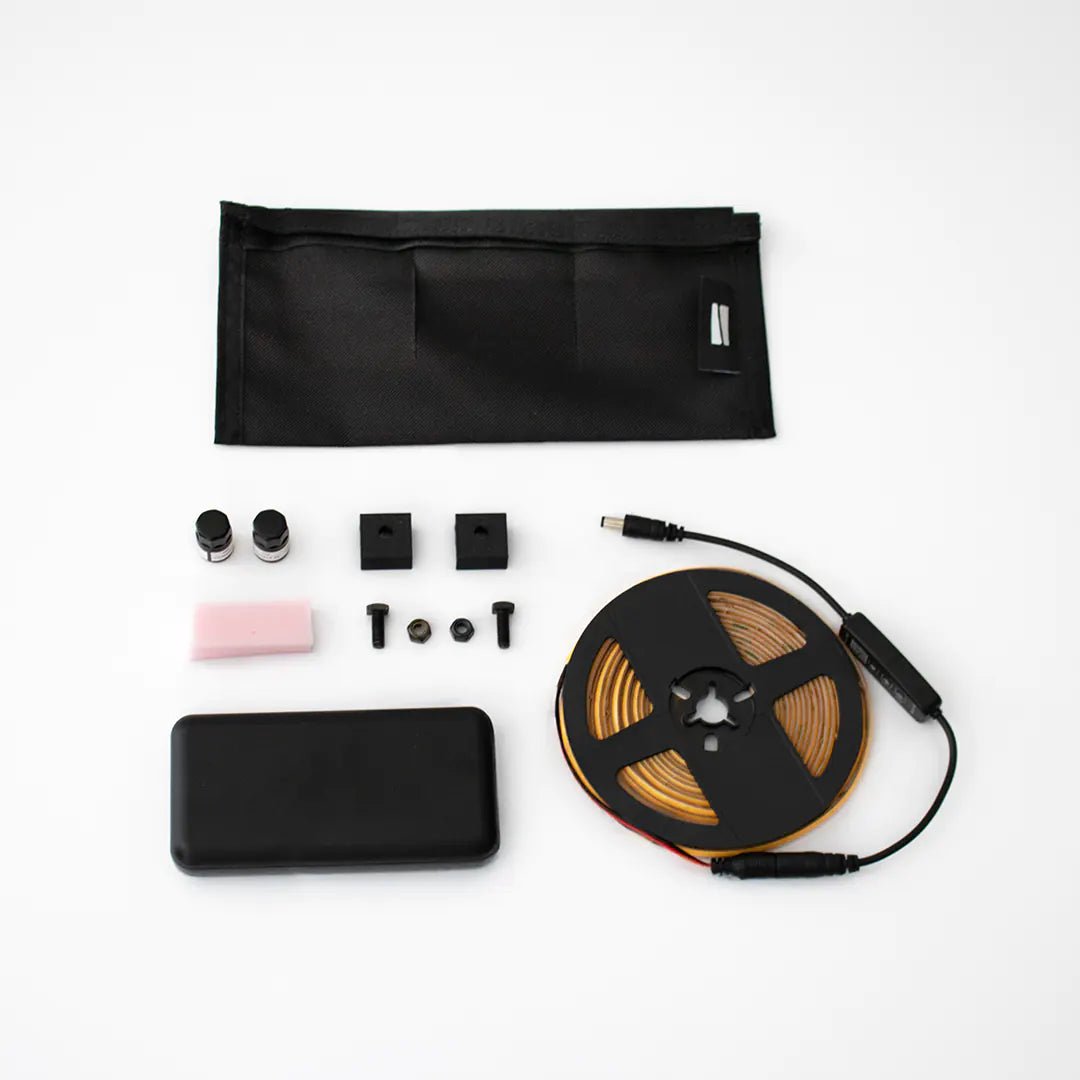 View with accessories