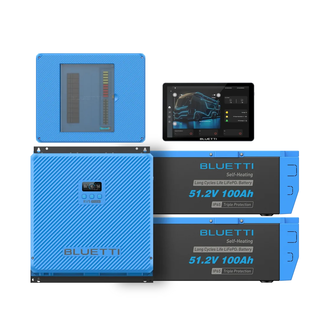 Kit électrique complet de 10 kWh pour van aménagé et vr et roulottes