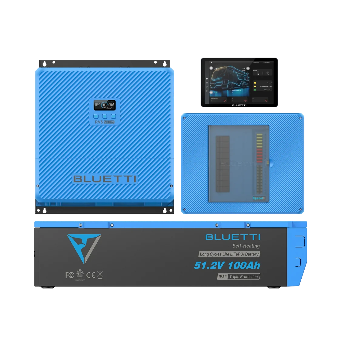 Kit complet pour VR compatible charge solaire de 5 000 W