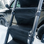 Ladder steps for rooftop tent, for dogs or kids