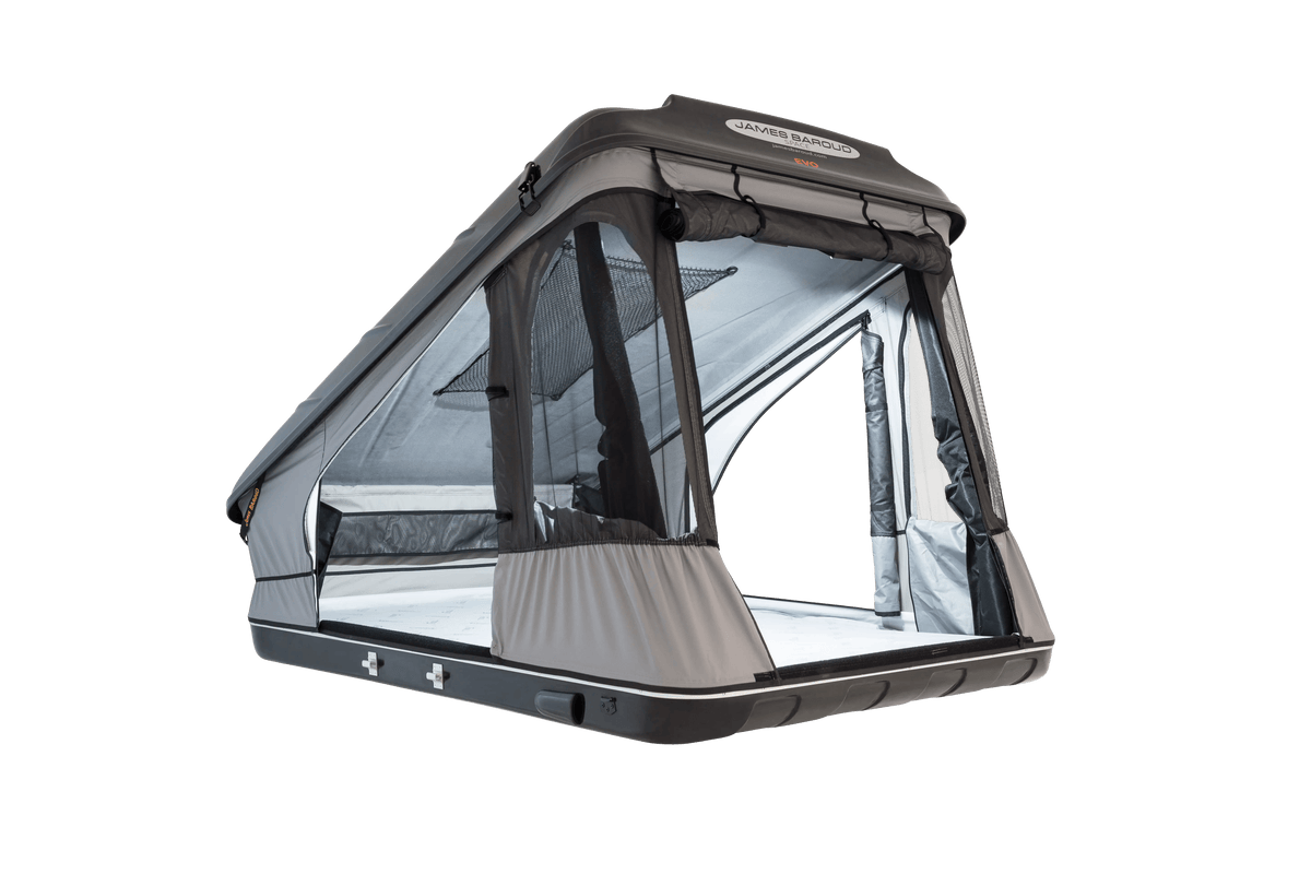 Rear view of the james baroud space