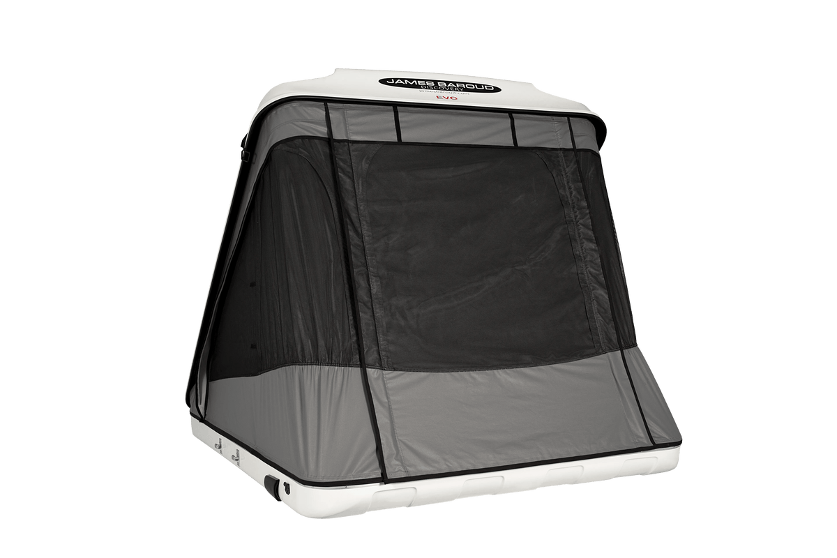 Rear view of the discovery M James Baroud Roof Top Tent