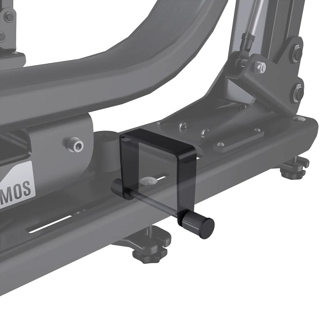 Lock on side loading assisted rack