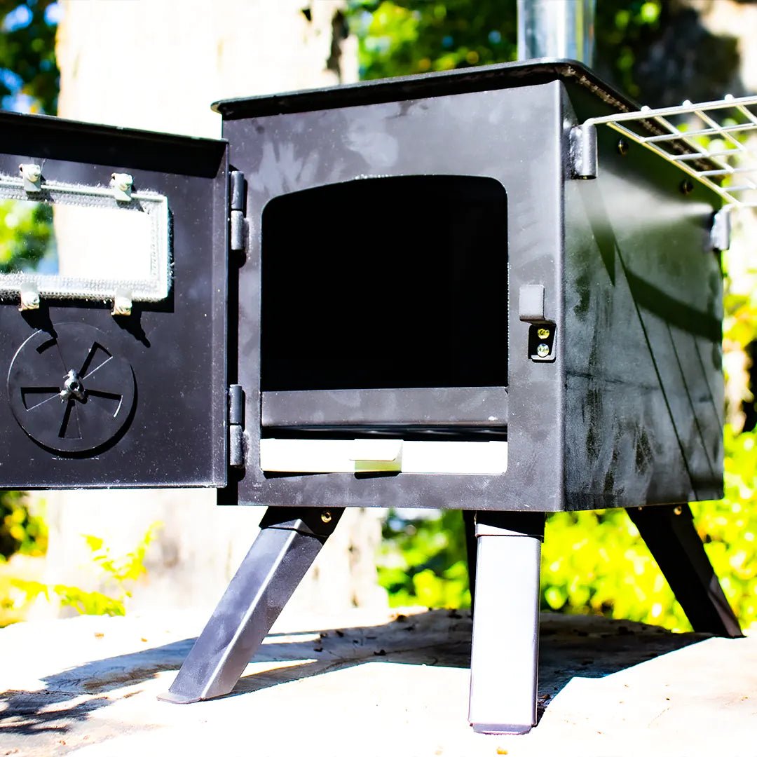 Front view opened
