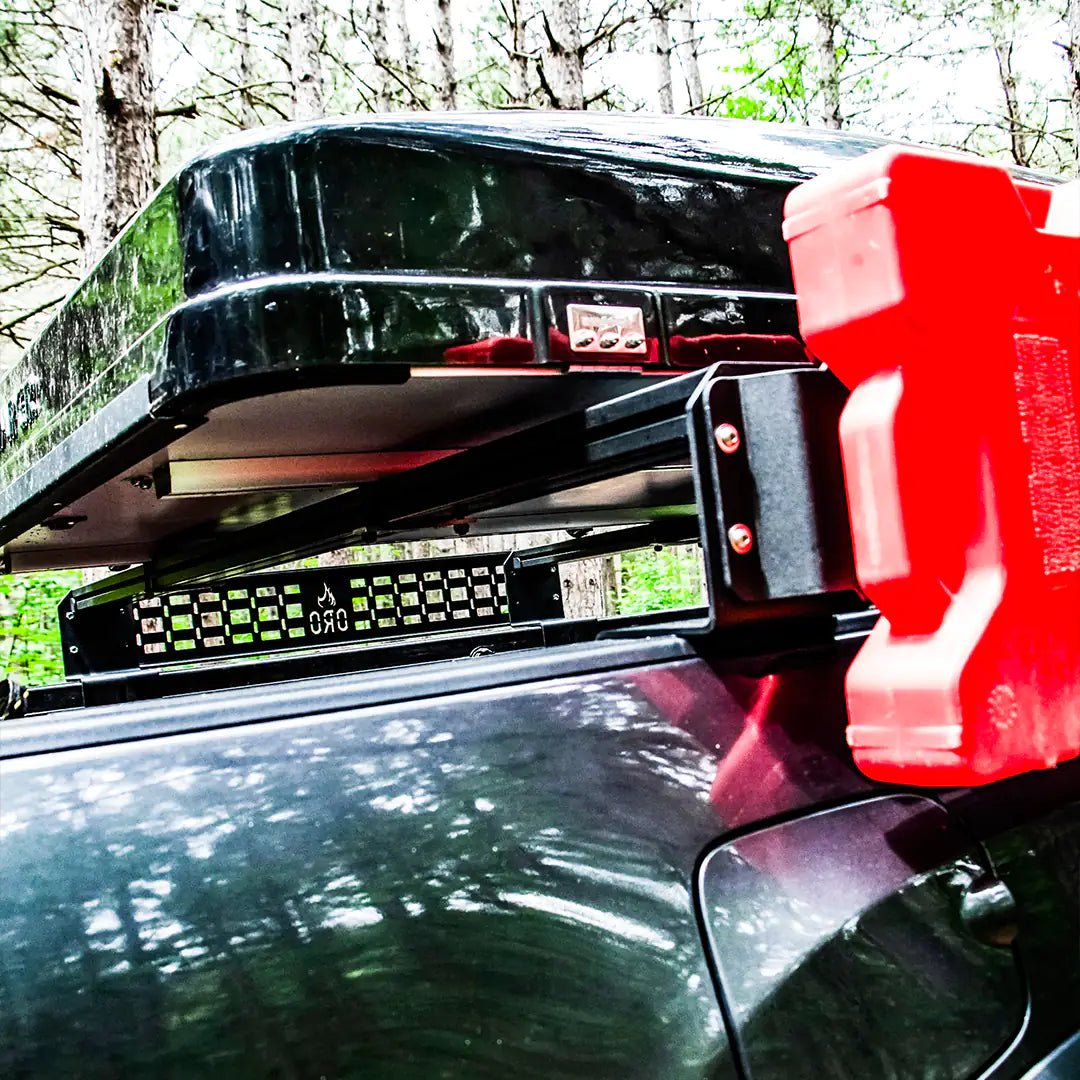 Outside view of the Modular Truck Bed Bars