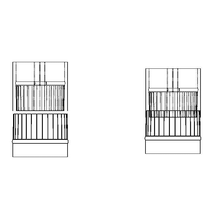 Mini Poêle à Bois <br>Tuyau de Fumée Double Paroi Inox 3" <br>24" de long