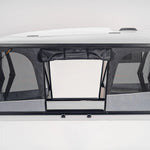 Side view of the James Baroud Odyssey pop up roof top tent