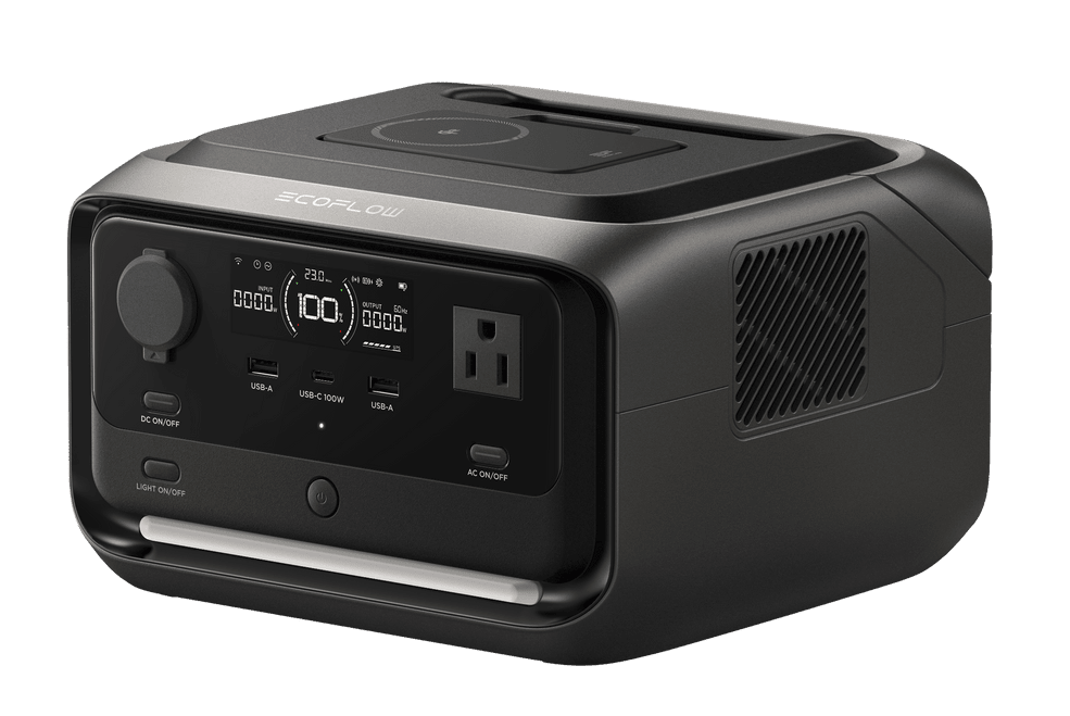 Side view of the River 3 plus power bank