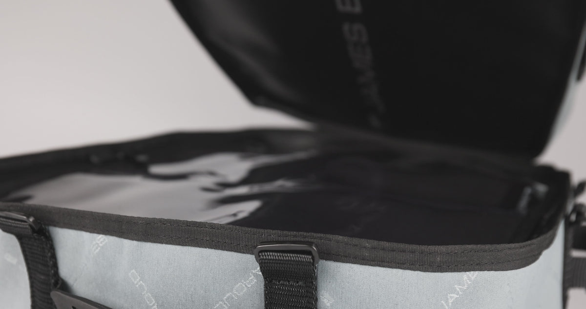 Detailed view of the Storage Box from James Baroud in video