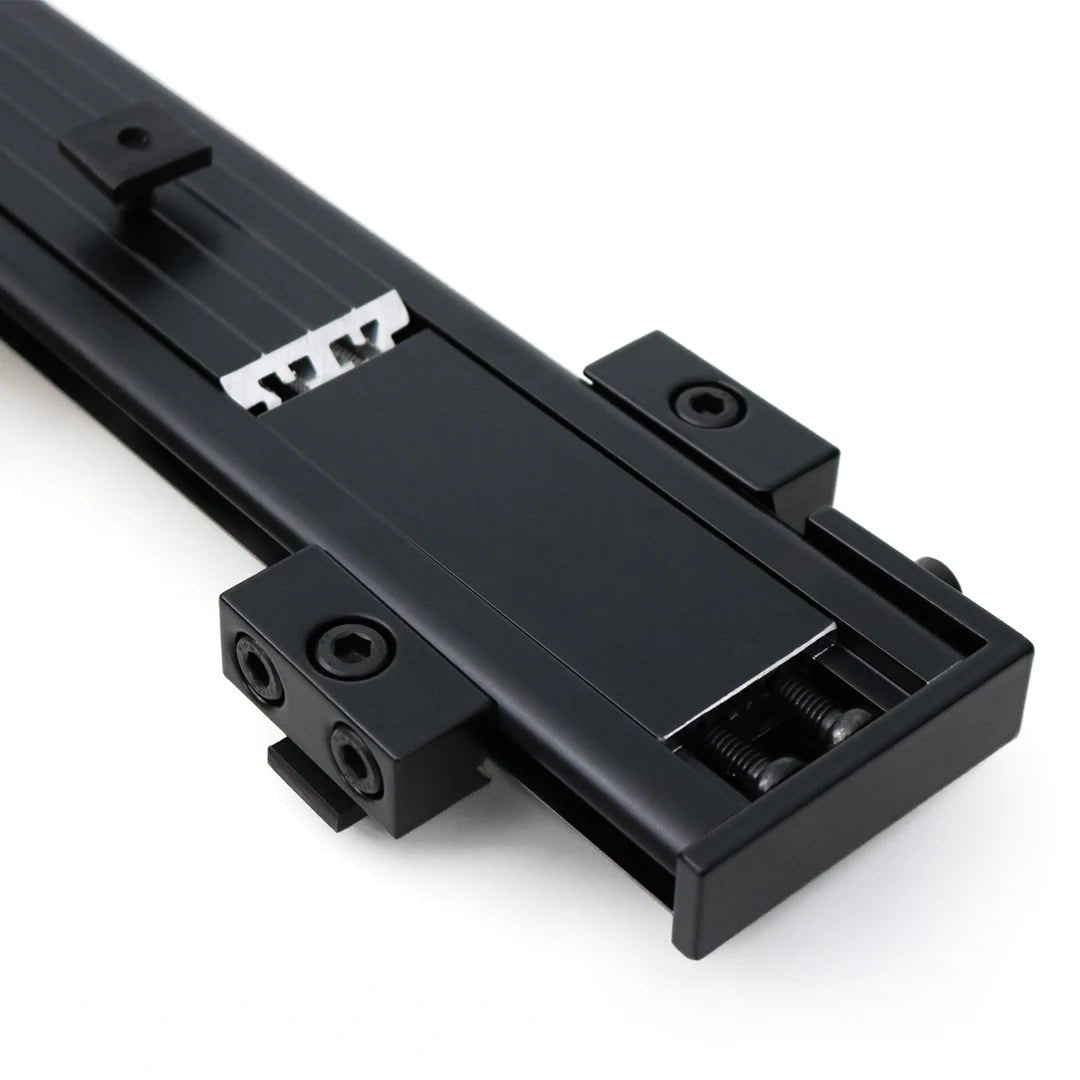 Detailed view of the Quick Release Bars system for rooftop tent