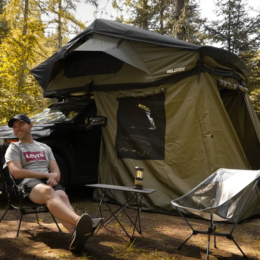 Annex room for 3 person roof tent