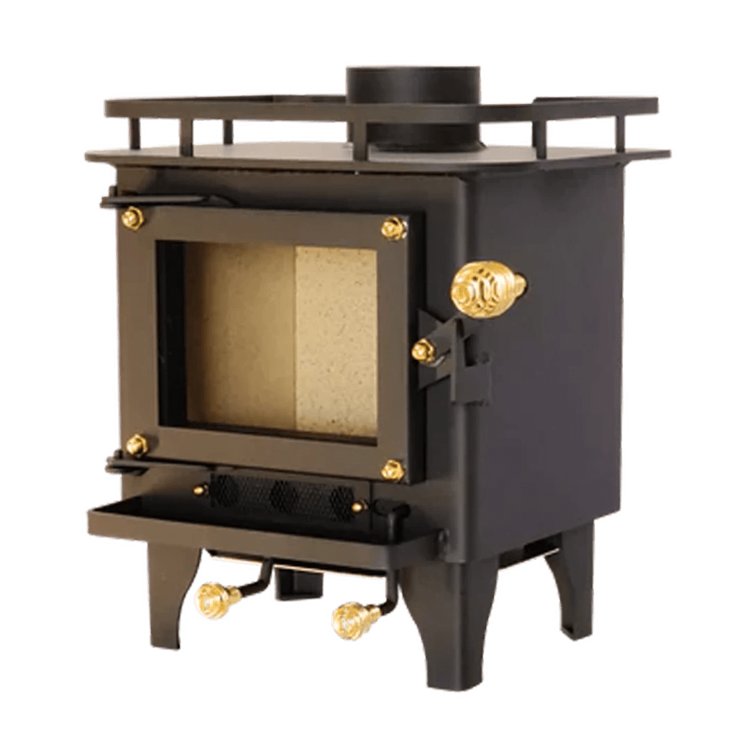 Large view of the Small space wood burner