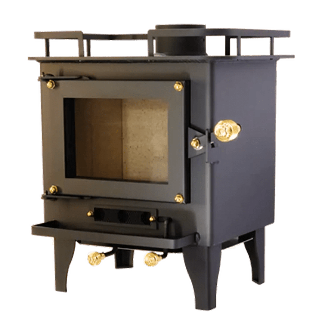 View of the Small Wood stove for cabins