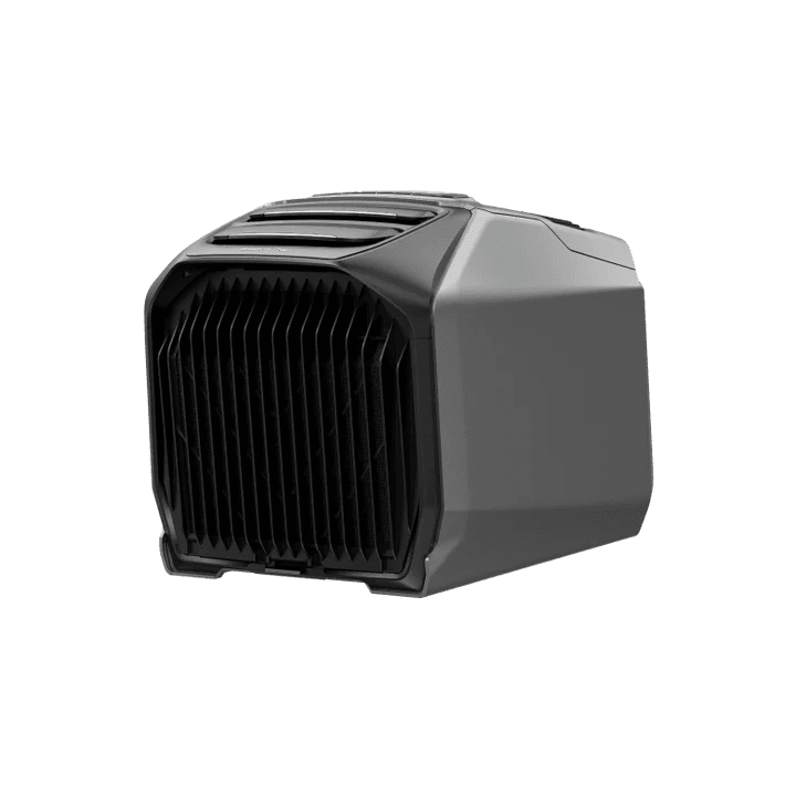 Side view of the camping portable cooler for tent