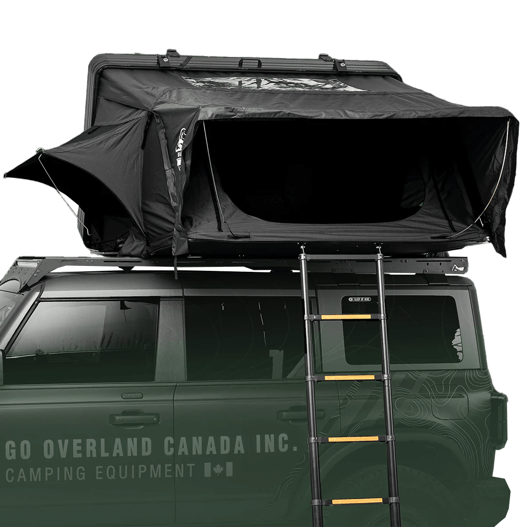 4 Season Roof Top Tent for 4 Persons view from the side