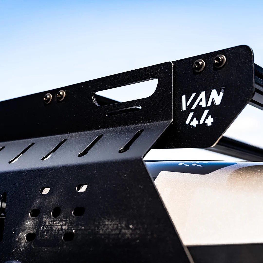 Rear view of the toyota rav4 roof rack by VAN44