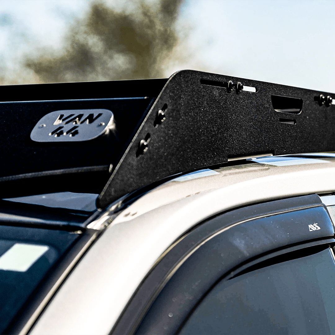 detailed view of the roof rack made in canada by VAN44, perfect fit on a toyota RAV4