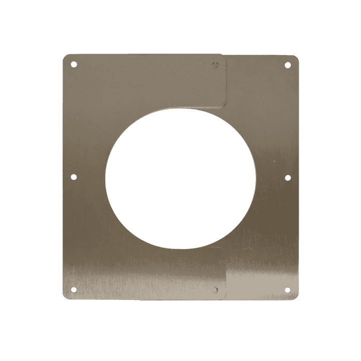 Stainless Ceiling Trim Plate Close view